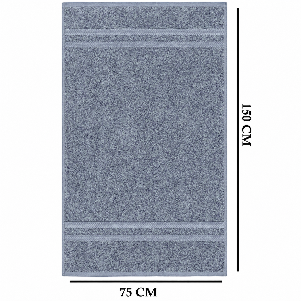 4-Piece Jumbo Bath Towel Set - Quick Dry Bathroom Towels