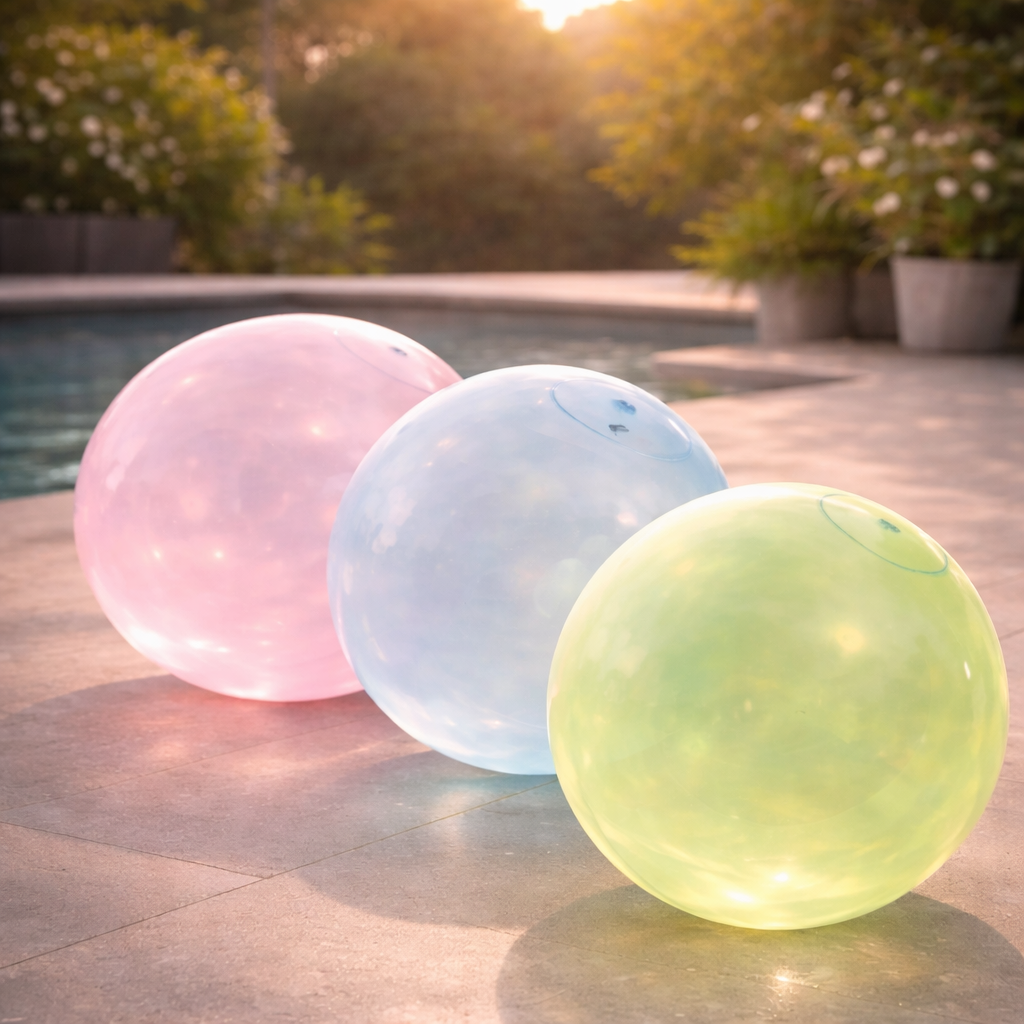 Wiederverwendbarer Jumbo-Spielball für Kinder und Spaß im Freien