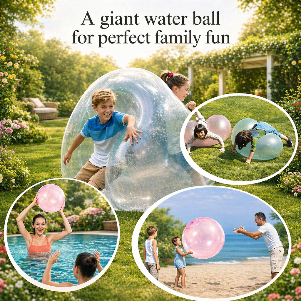 Wiederverwendbarer Jumbo-Spielball für Kinder und Spaß im Freien