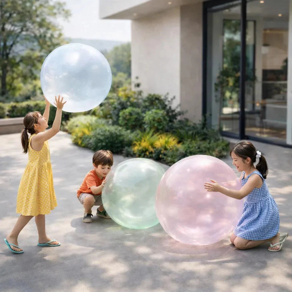 Wiederverwendbarer Jumbo-Spielball für Kinder und Spaß im Freien