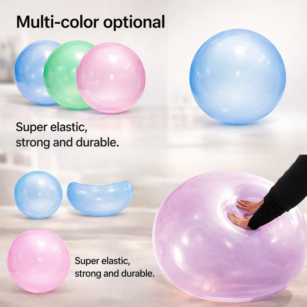 Wiederverwendbarer Jumbo-Spielball für Kinder und Spaß im Freien