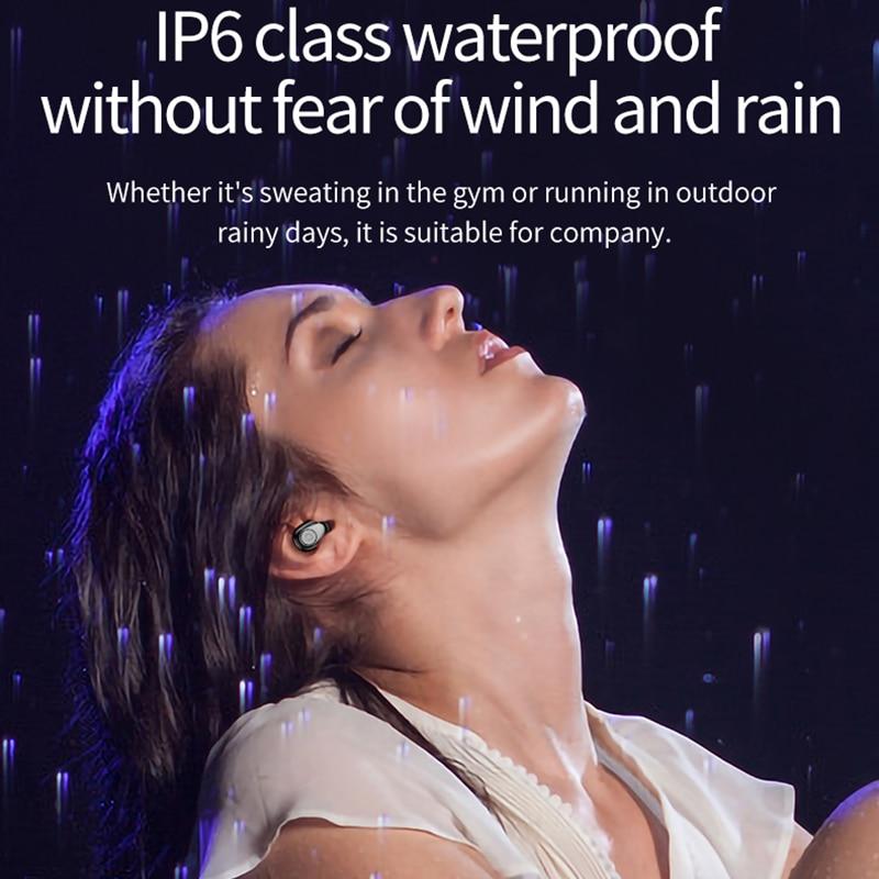 Compact Wireless Sport Headphones with Waterproof Design