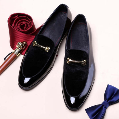 Men's Formal Slip-On Loafers Sleek Italian-Inspired Design