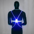 Reflective Lighted Safety Vest for Outdoor Activities