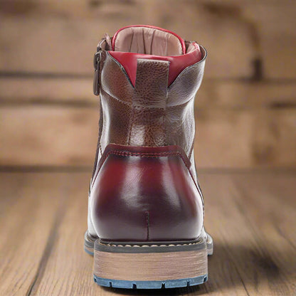 Men's Formal Oxford Boots Timeless Closed-Lace Style