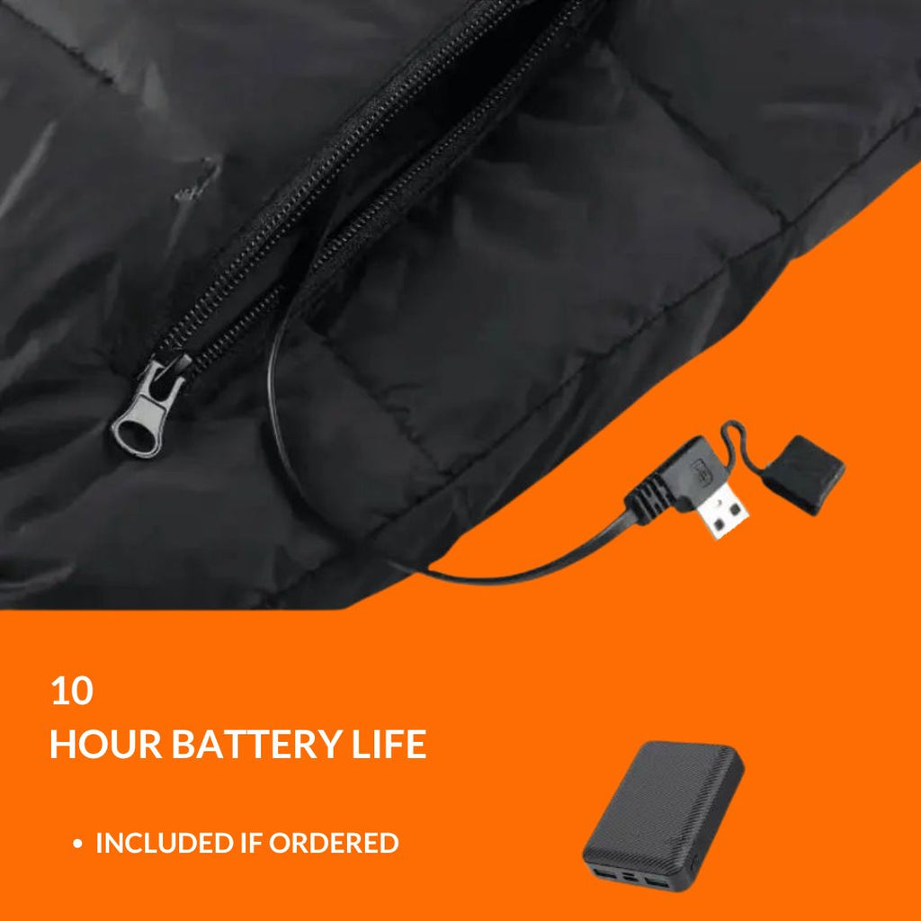 Rechargeable Heated Gilet Adjustable Unisex Body Warmer