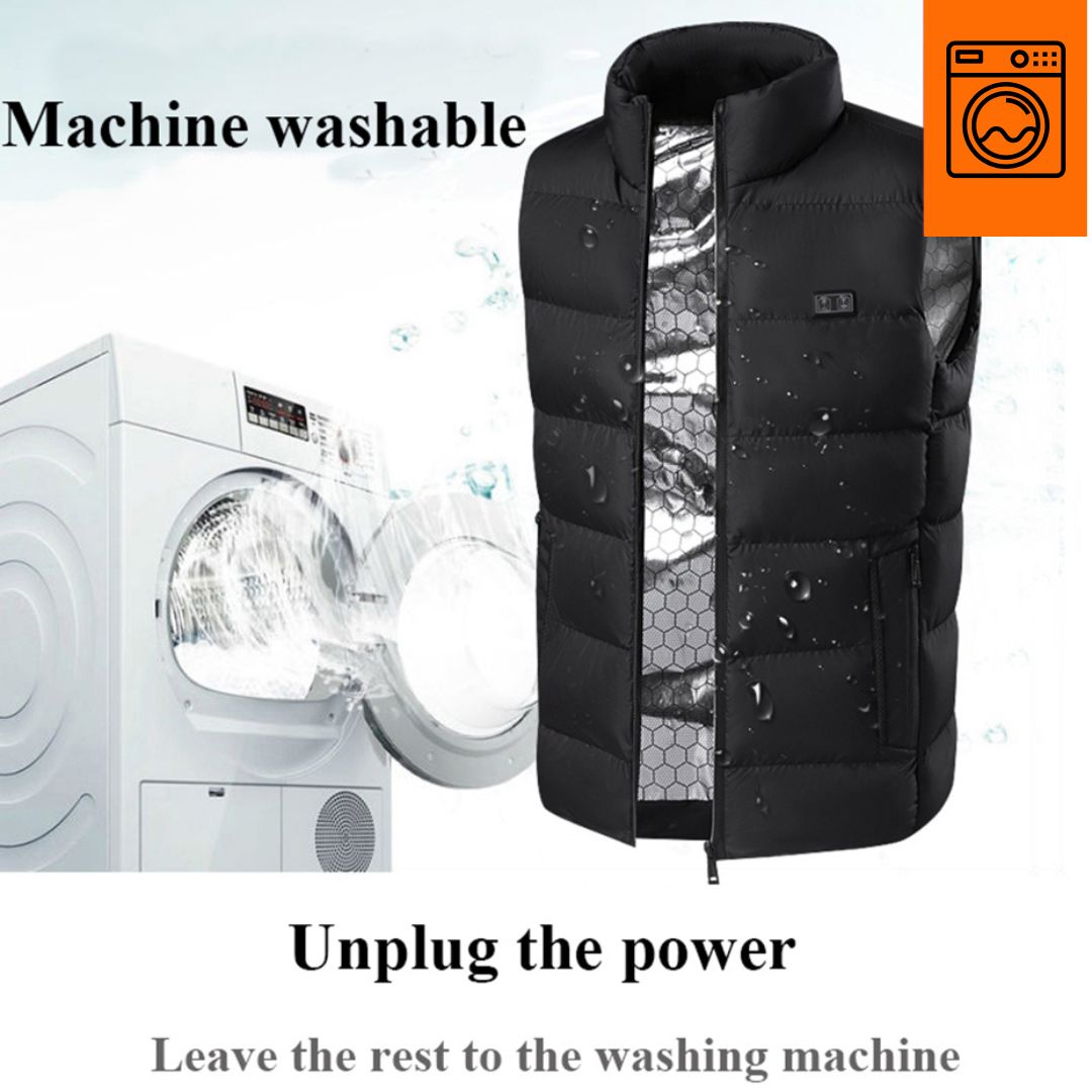 Rechargeable Heated Gilet Adjustable Unisex Body Warmer