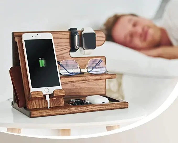 Multifunktionaler Schreibtisch-Organizer mit Handyhalter und Ablagefach