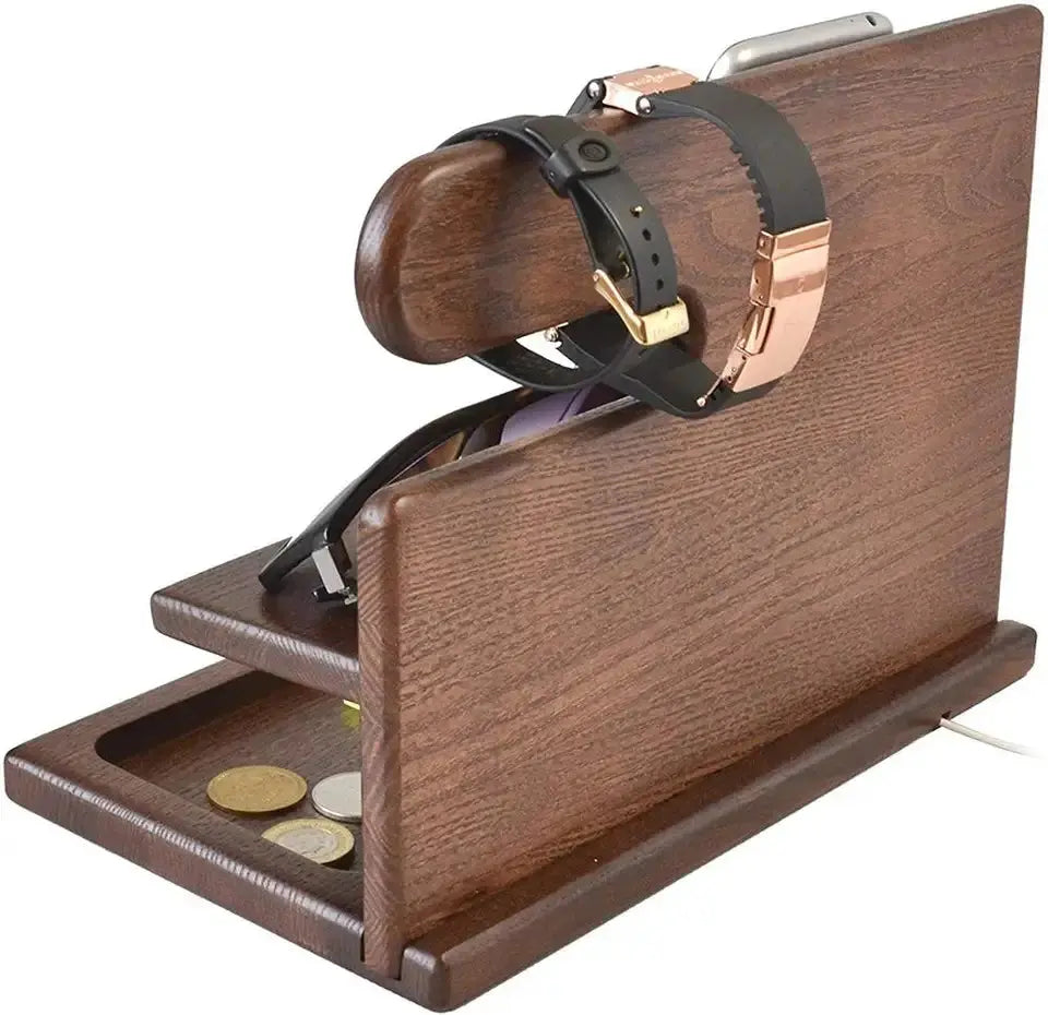 Multifunktionaler Schreibtisch-Organizer mit Handyhalter und Ablagefach