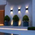 Outdoor Solar Wall Lights Modern Garden & Patio Lighting