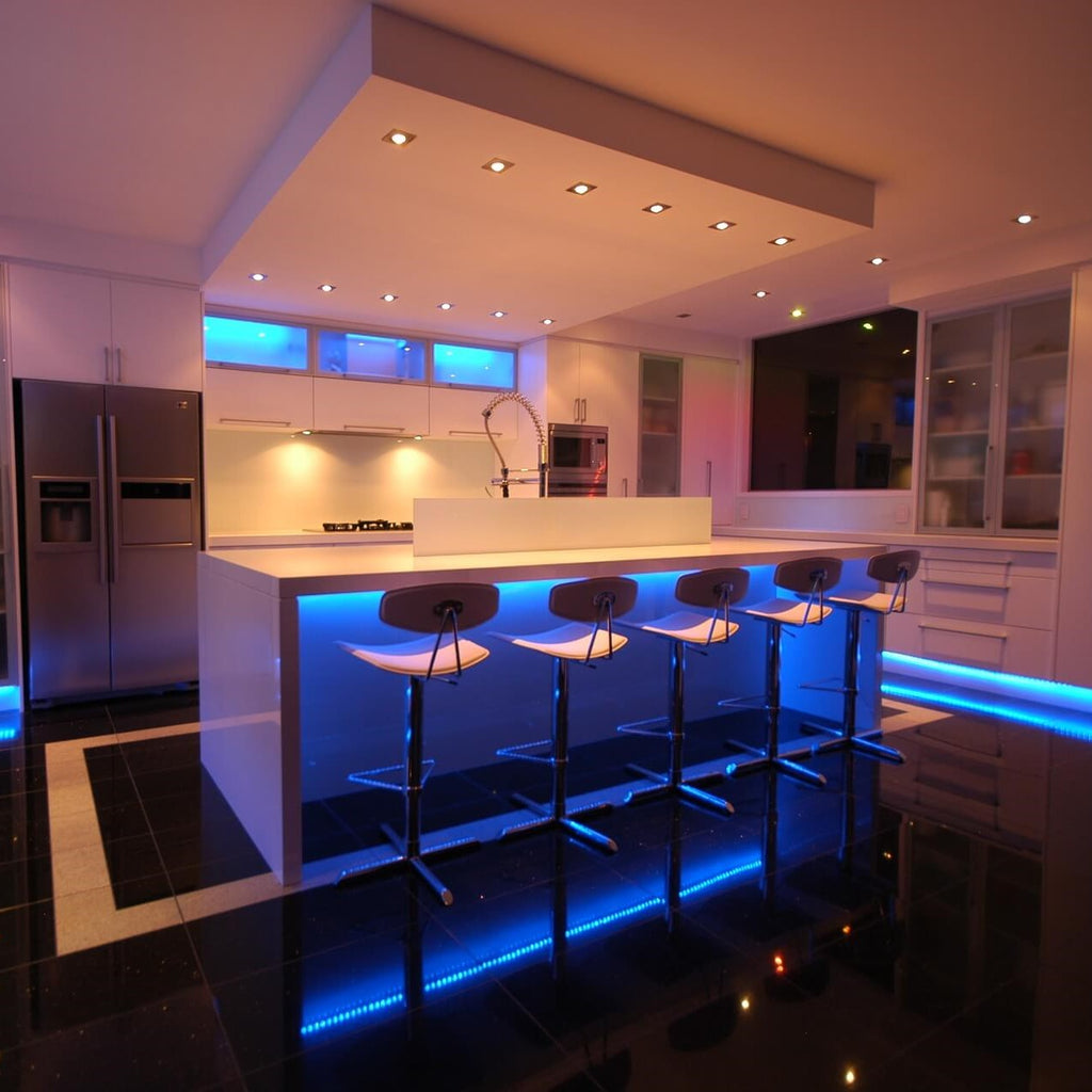 LED Strip Light Waterproof Remote-Control Colour-Changing Strip