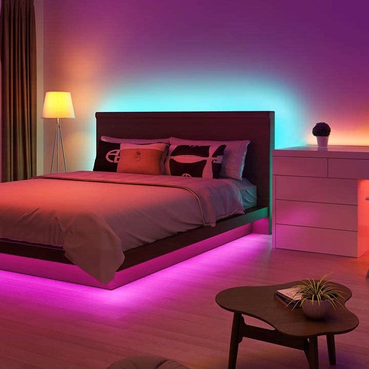 LED Strip Light Waterproof Remote-Control Colour-Changing Strip