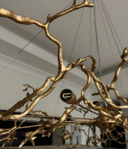 Sculptural Branch-Inspired Statement Pendant Light
