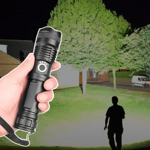 Super Bright 90000 Lumen Flashlight Rechargeable XHP50.2 Torch
