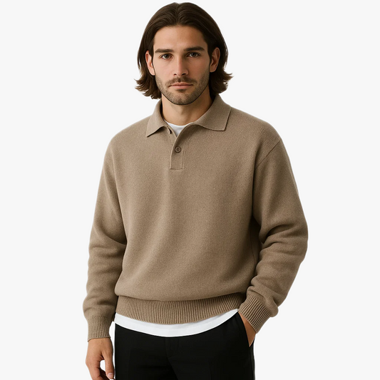 Smart Casual Long Sleeve Knit Jumper