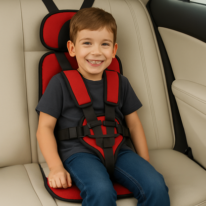 Portable Car Seat for Kids Compact Adjustable Travel Booster