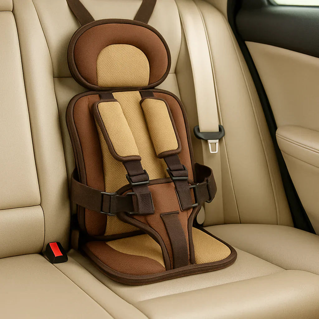 Kids Travel Booster Seat Portable Safety Belt for Car Journeys