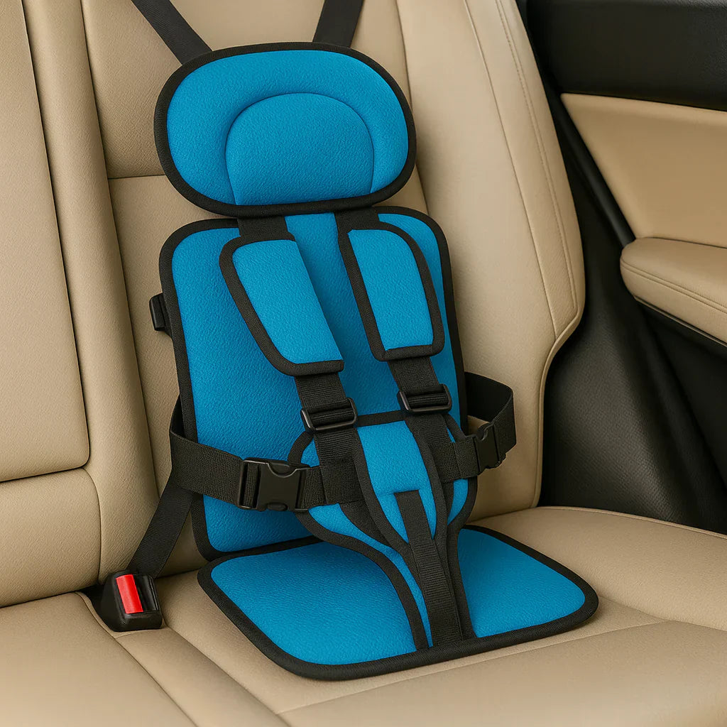 Kids Travel Booster Seat Portable Safety Belt for Car Journeys