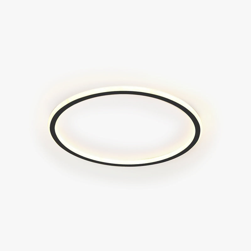 Modern LED Flush Ceiling Light  Round Design with Adjustable Brightness