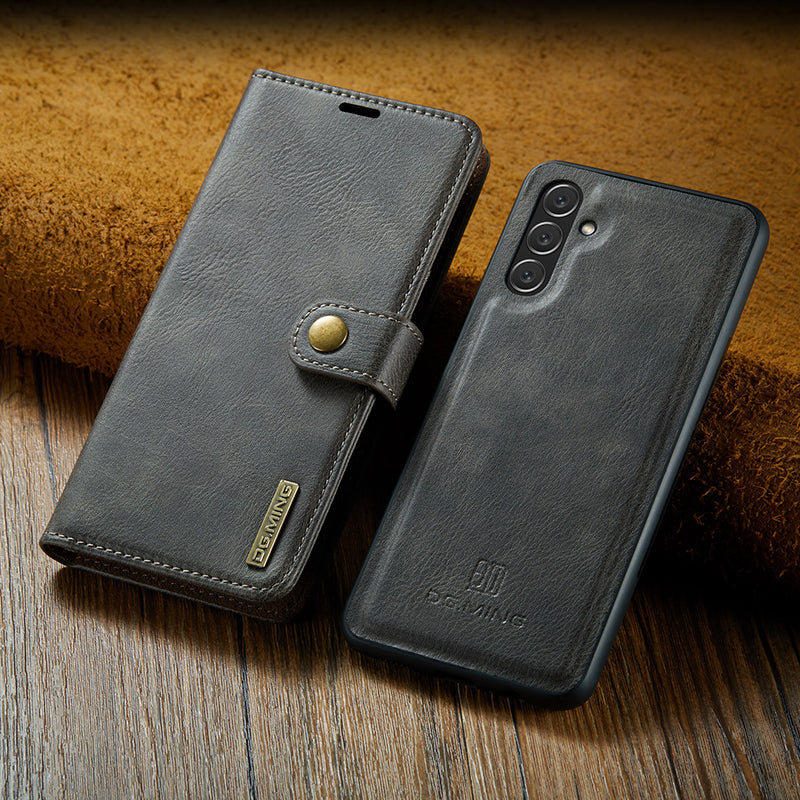 Premium Wallet Phonecase for Samsung Galaxy Magnetic Detachable Style