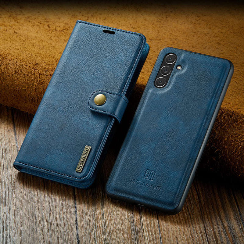Premium Wallet Phonecase for Samsung Galaxy Magnetic Detachable Style