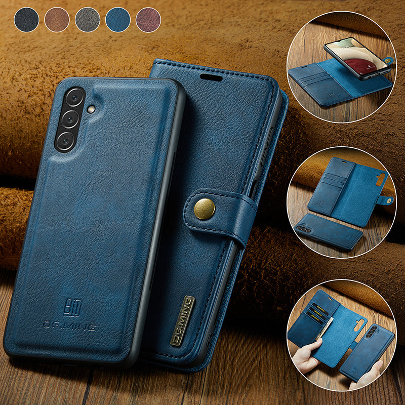 Premium Wallet Phonecase for Samsung Galaxy Magnetic Detachable Style
