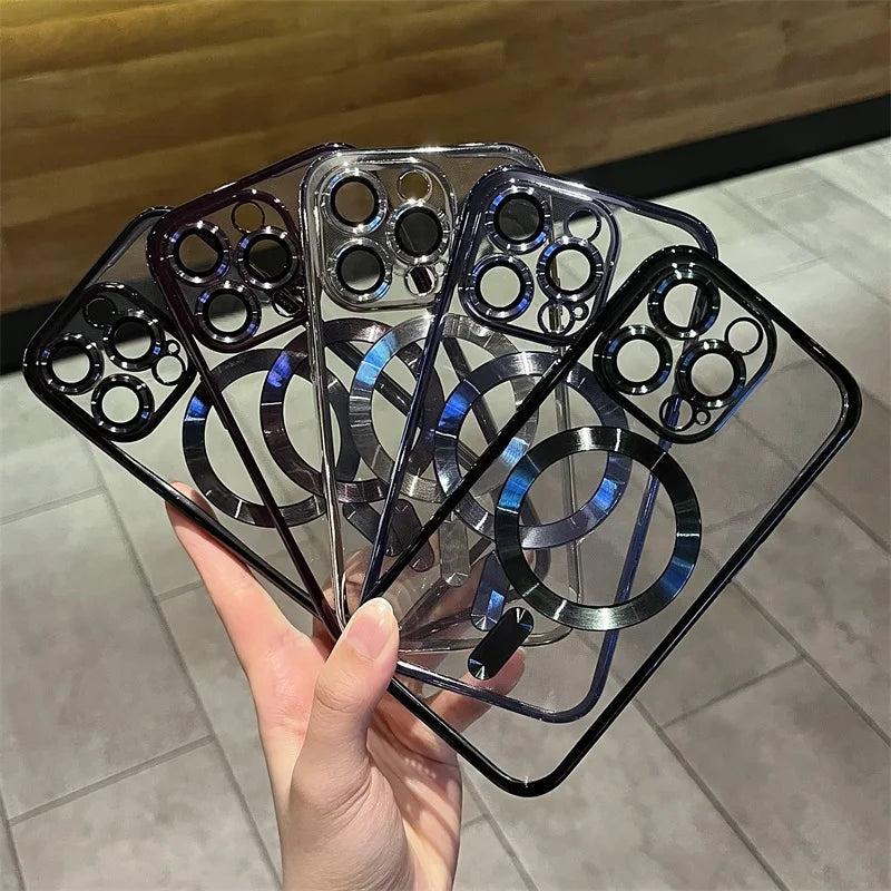 Gold Magnetic Phonecase Slim Protective Shell