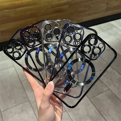 Gold Magnetic Phonecase Slim Protective Shell