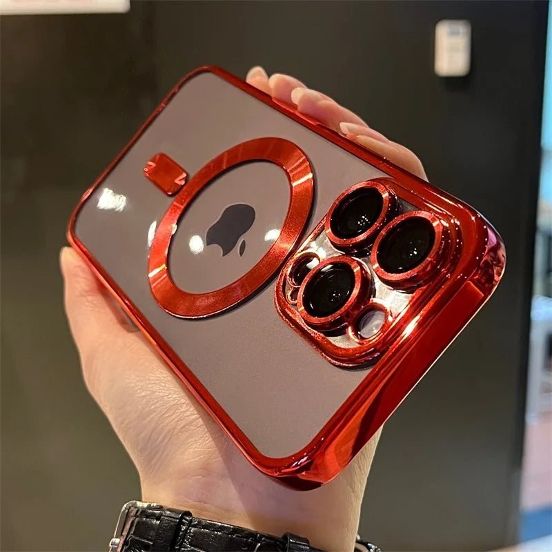 Gold Magnetic Phonecase Slim Protective Shell