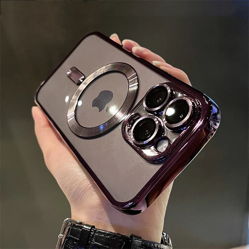 Gold Magnetic Phonecase Slim Protective Shell