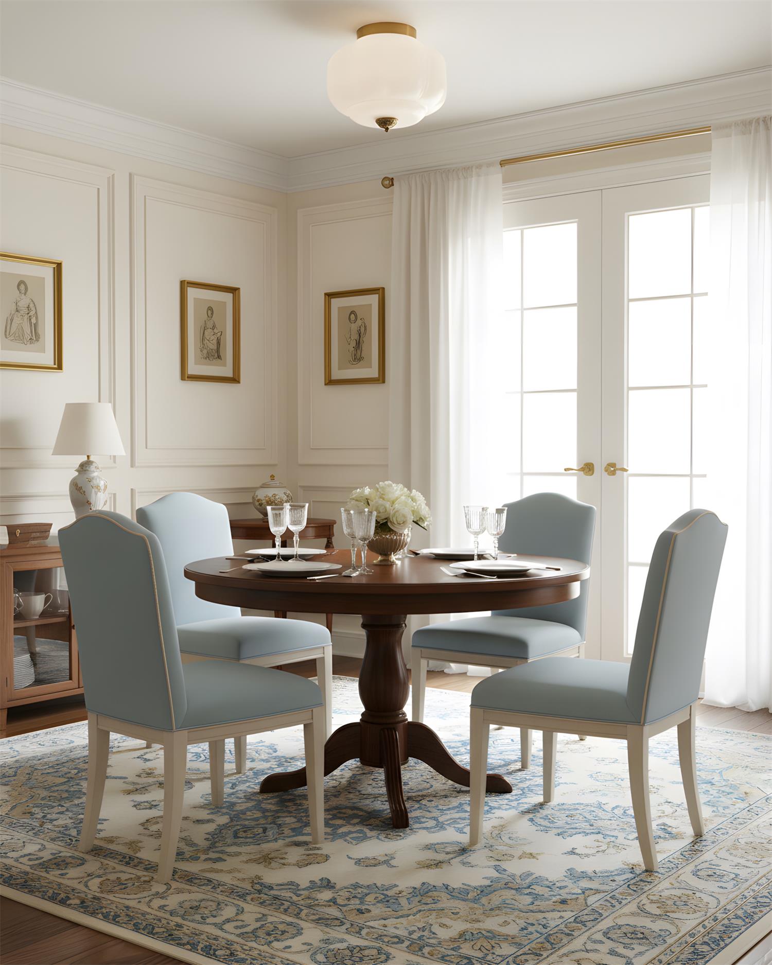 Classic Ceiling Lights with Artistic Flair