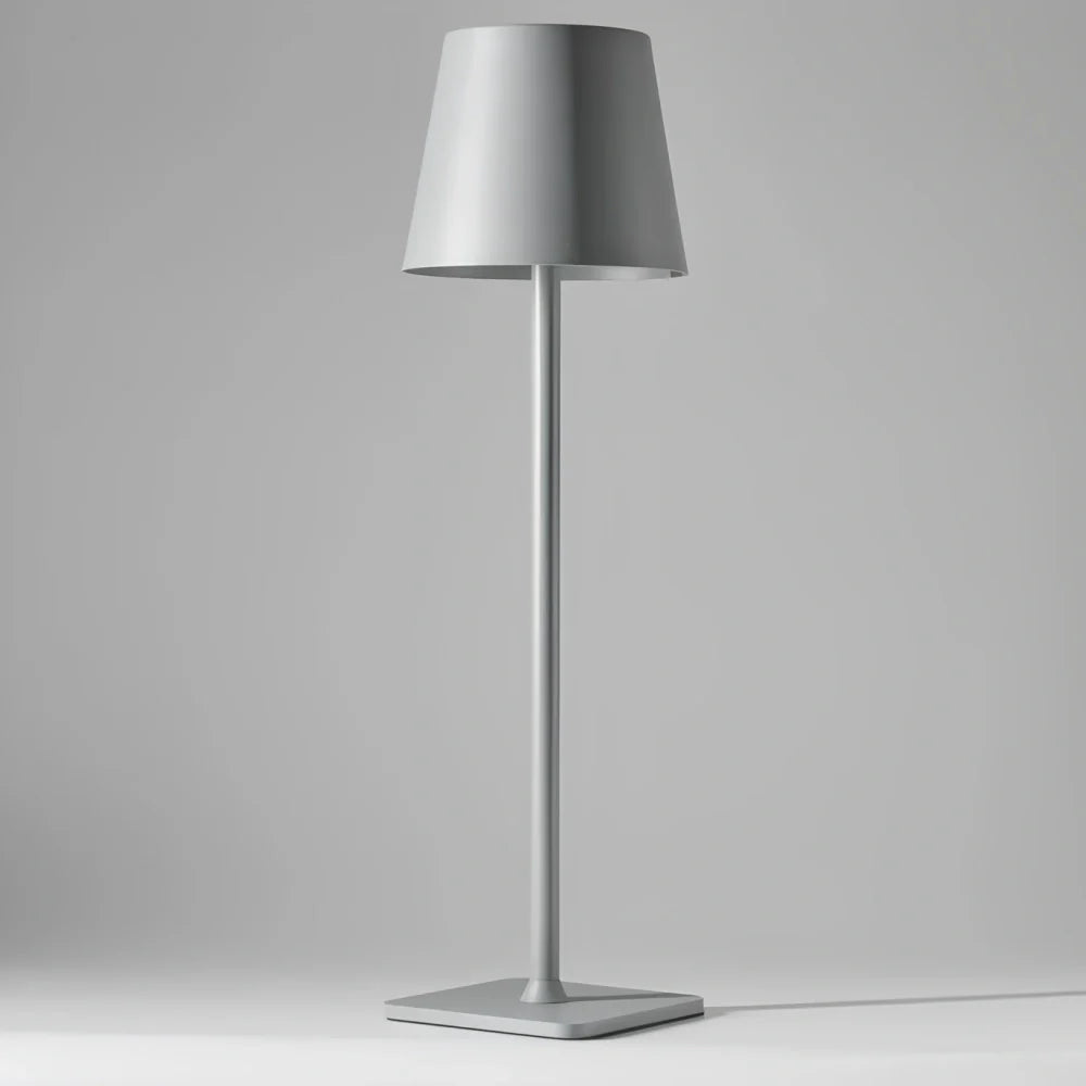 Tall Dimmable Table Lamp Touch‑Control Rechargeable LED Light