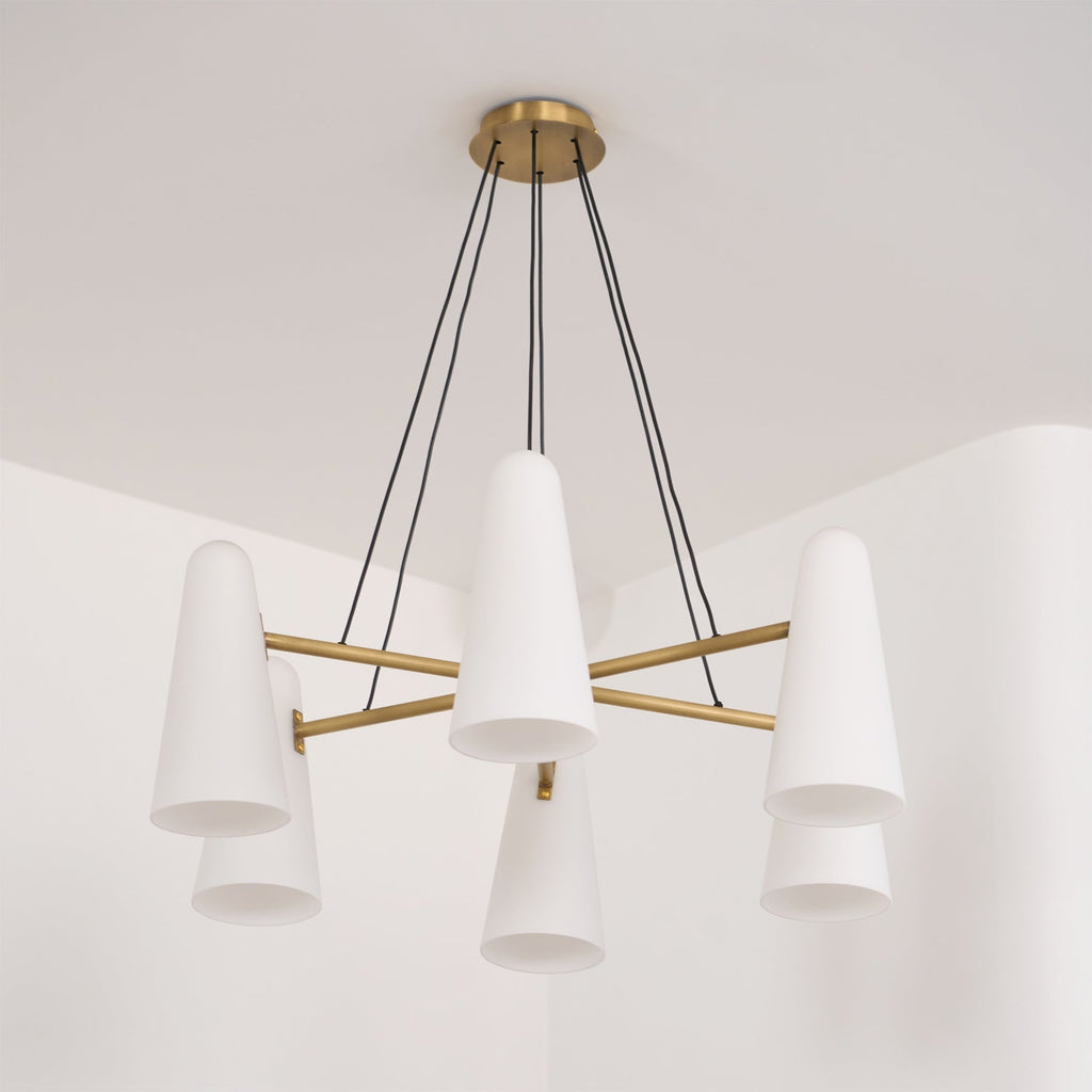 Decorative Multi-Head LED Ceiling Light with Soft Ambient Glow