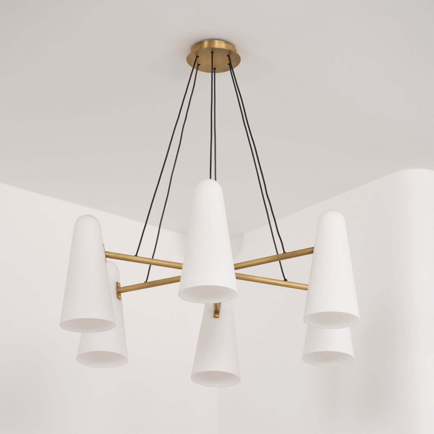 Decorative Multi-Head LED Ceiling Light with Soft Ambient Glow