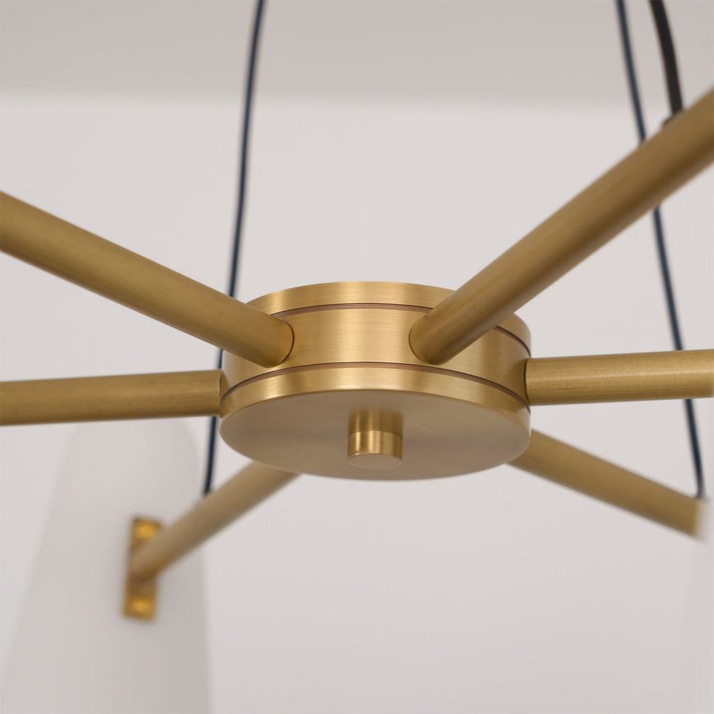 Decorative Multi-Head LED Ceiling Light with Soft Ambient Glow