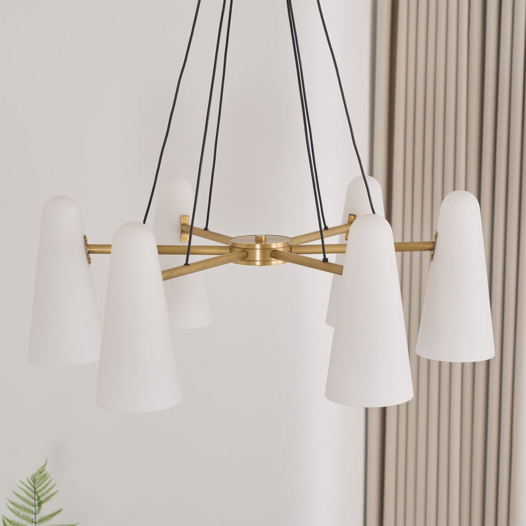 Decorative Multi-Head LED Ceiling Light with Soft Ambient Glow