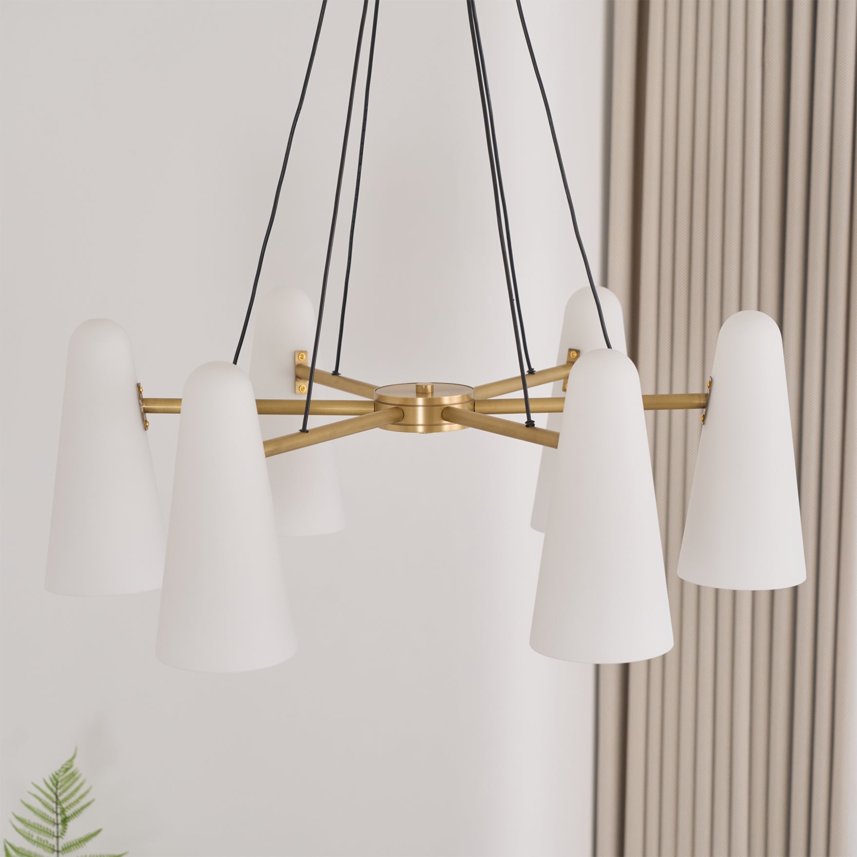 Decorative Multi-Head LED Ceiling Light with Soft Ambient Glow
