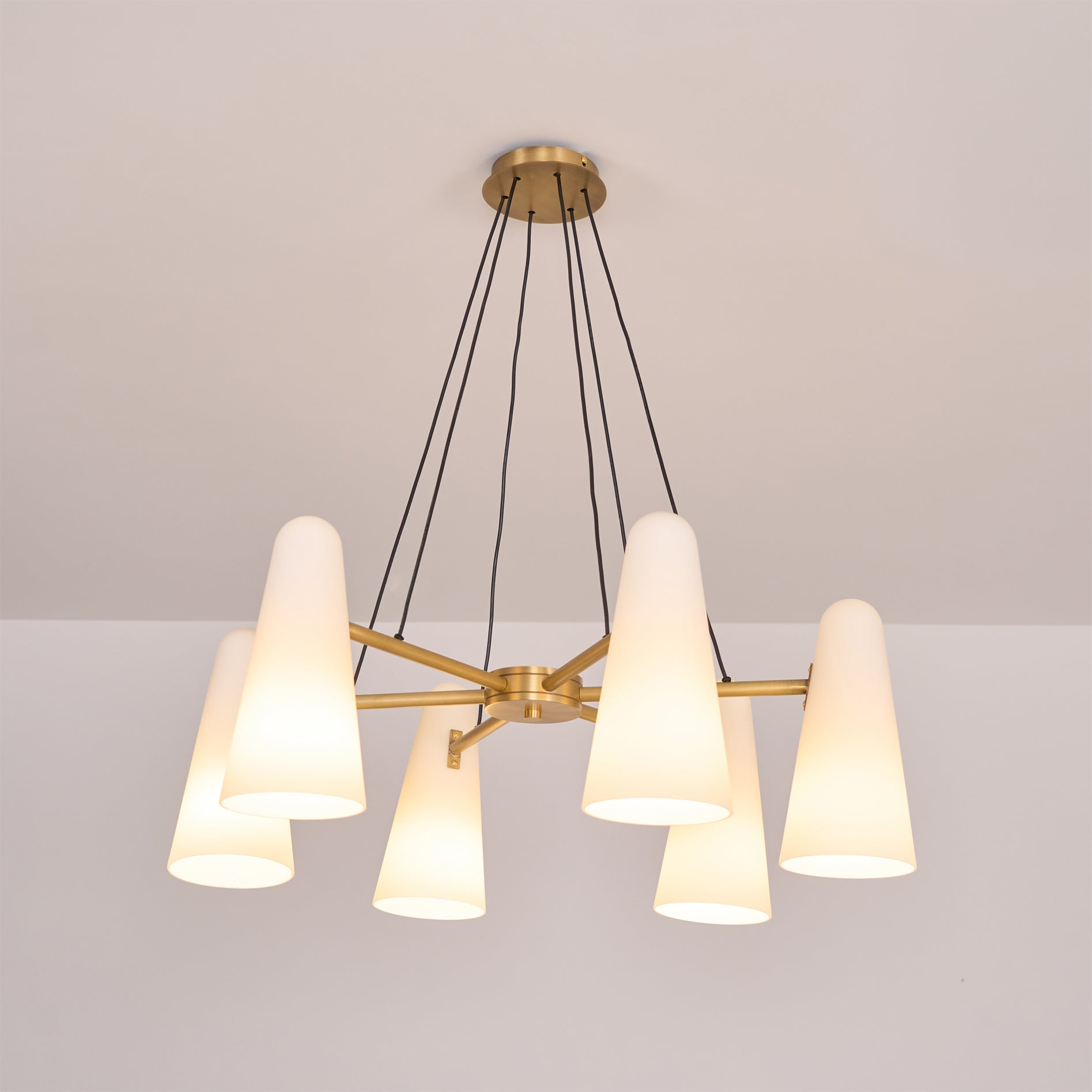 Decorative Multi-Head LED Ceiling Light with Soft Ambient Glow
