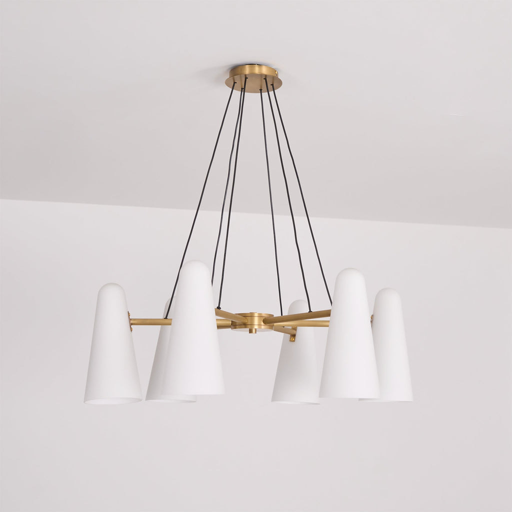Decorative Multi-Head LED Ceiling Light with Soft Ambient Glow