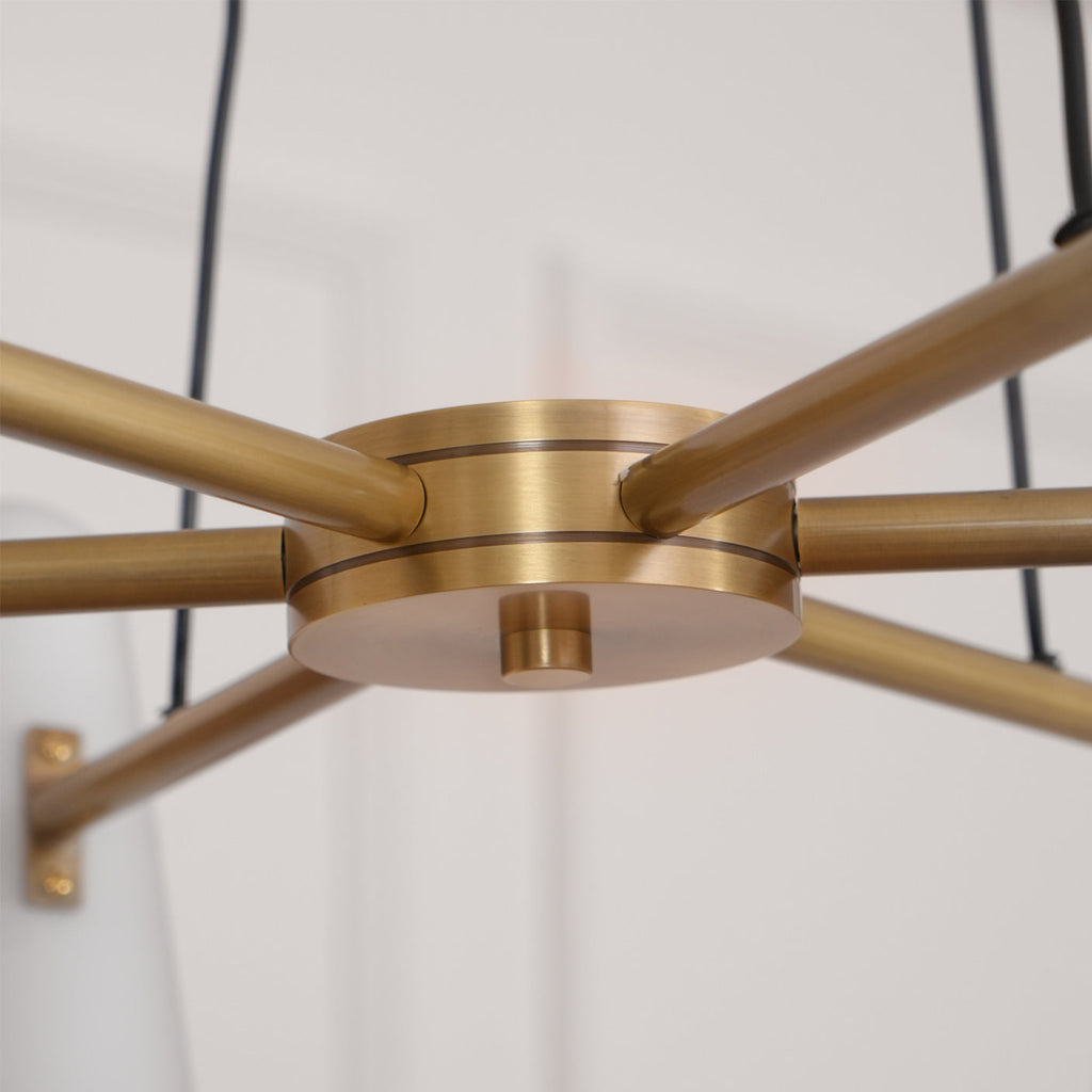 Decorative Multi-Head LED Ceiling Light with Soft Ambient Glow