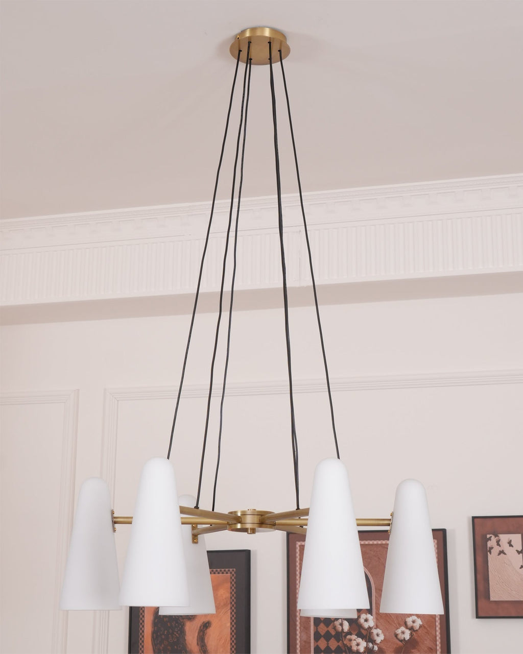 Decorative Multi-Head LED Ceiling Light with Soft Ambient Glow