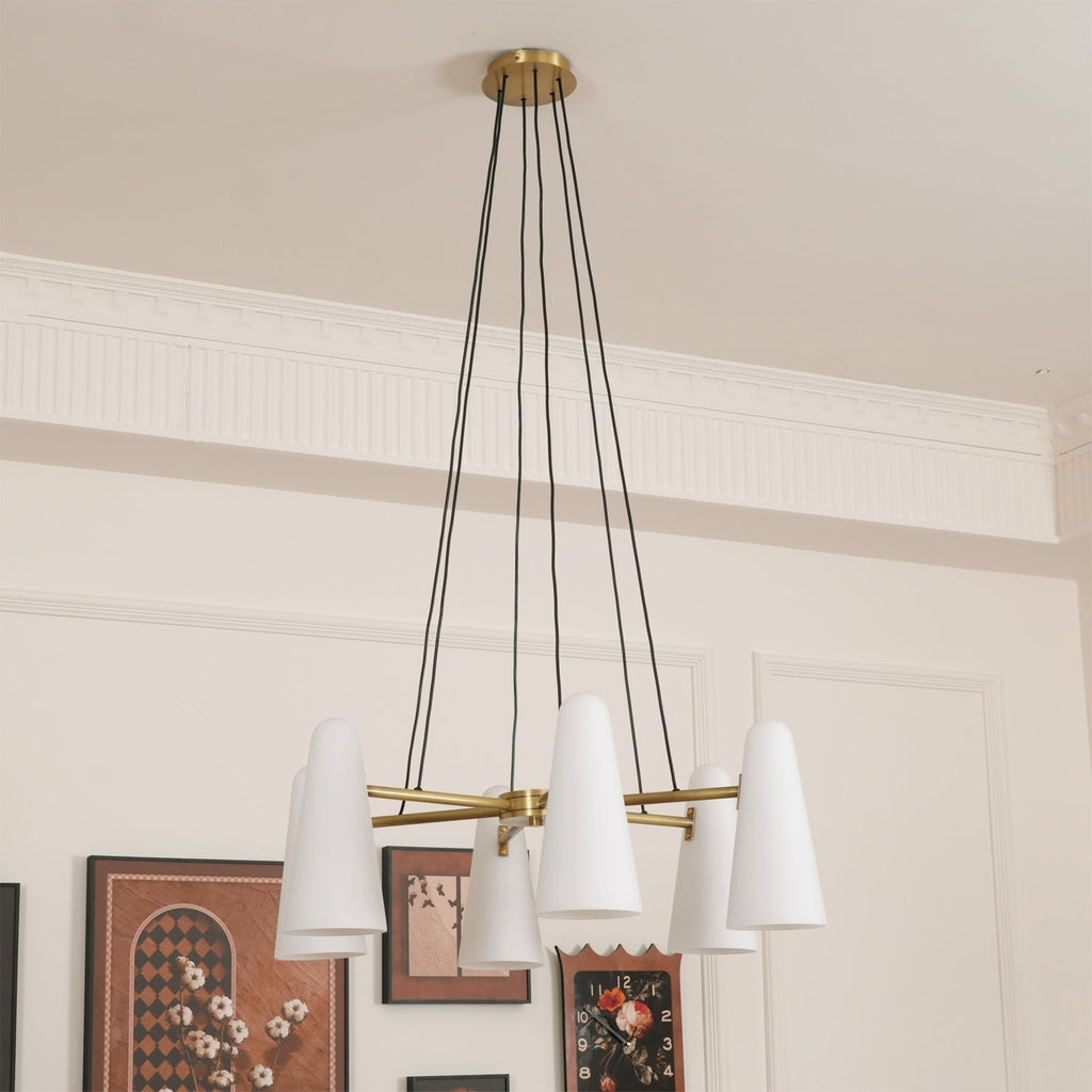 Decorative Multi-Head LED Ceiling Light with Soft Ambient Glow