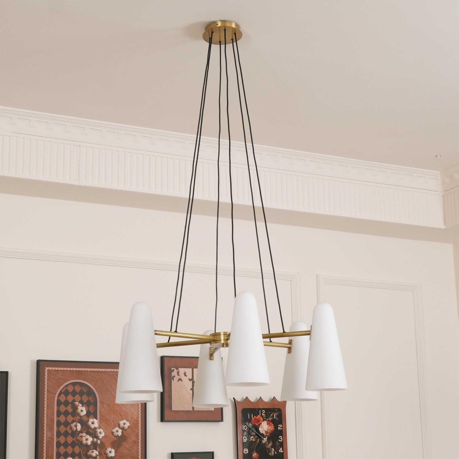 Decorative Multi-Head LED Ceiling Light with Soft Ambient Glow
