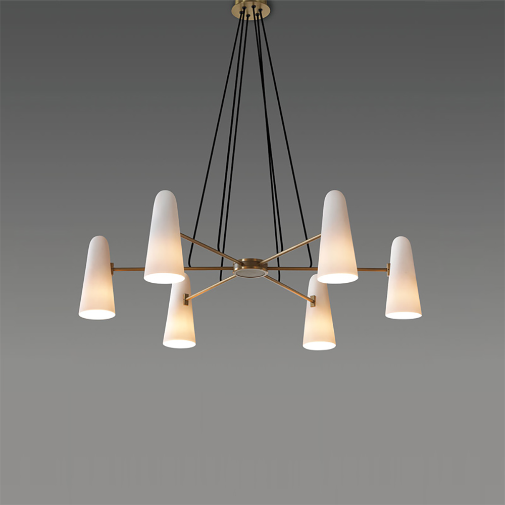 Decorative Multi-Head LED Ceiling Light with Soft Ambient Glow