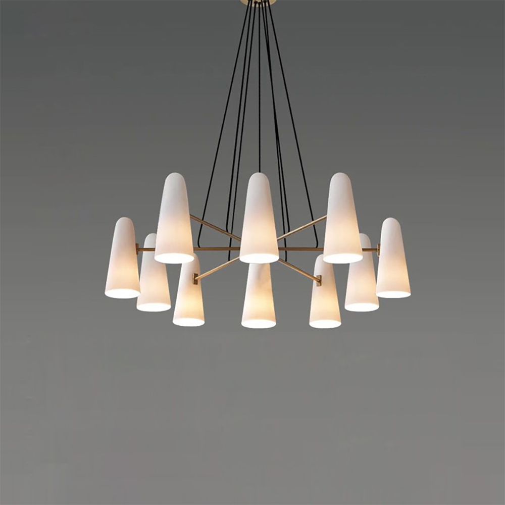 Decorative Multi-Head LED Ceiling Light with Soft Ambient Glow