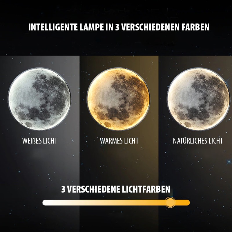 Moon Style Wall Light Decorative Ambient Lighting for Indoor Spaces