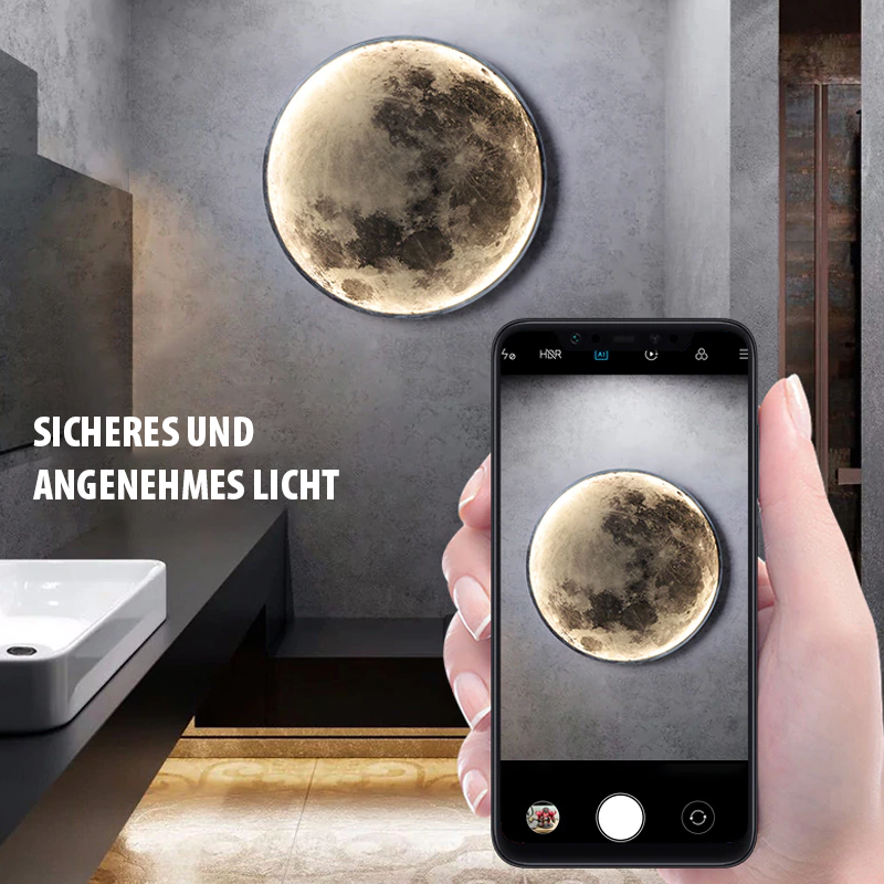 Moon Style Wall Light Decorative Ambient Lighting for Indoor Spaces