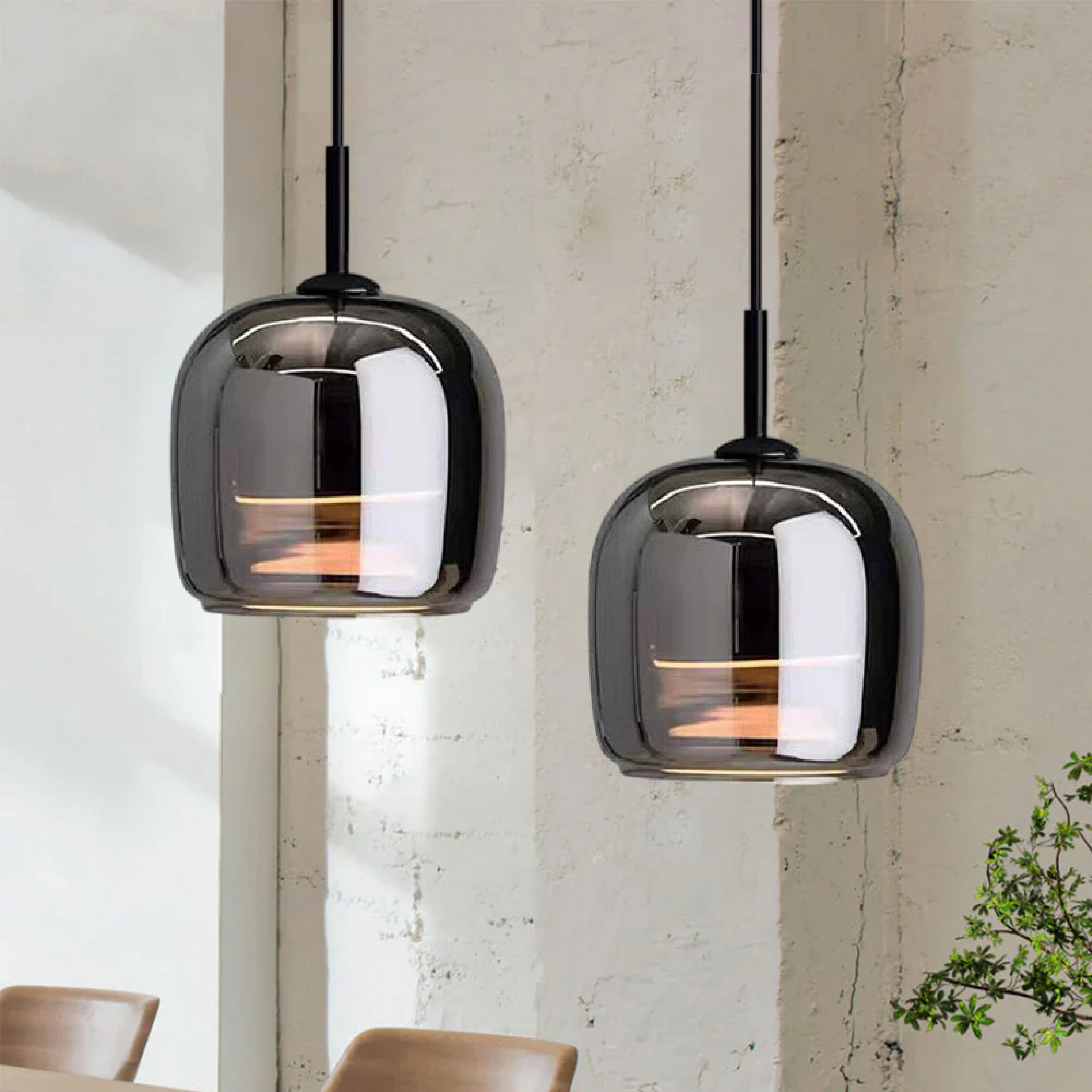 Contemporary Black Accent Pendant Ceiling Light