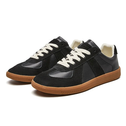 Classic Retro Sneakers With Thick Sole And Timeless Vintage Street Style