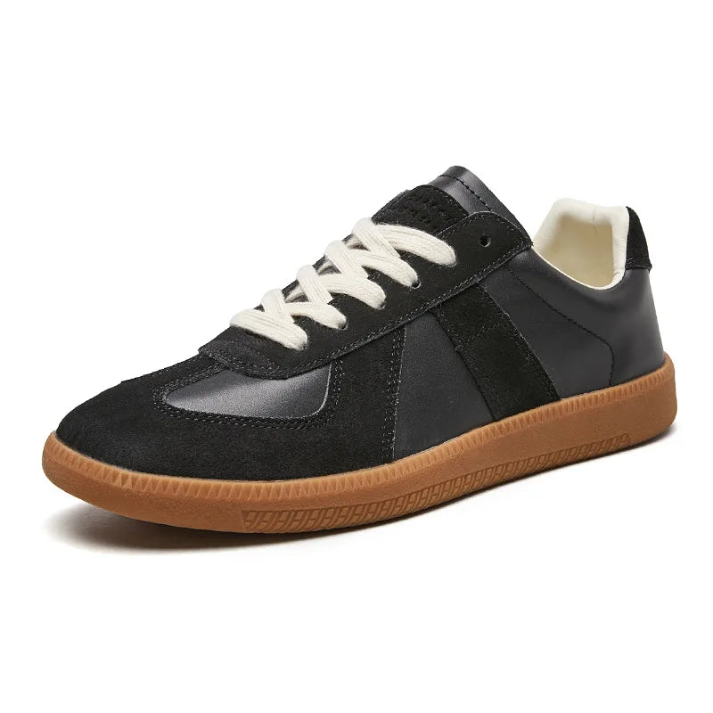 Classic Retro Sneakers With Thick Sole And Timeless Vintage Street Style